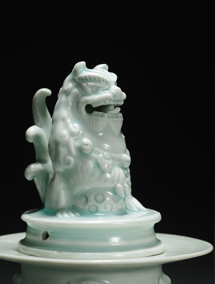 安思远旧藏宋代影青狻猊盖香薰现身2016西泠秋拍