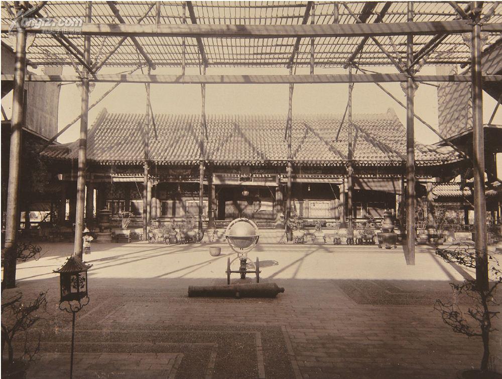 清代清慈禧宫福昌殿照片