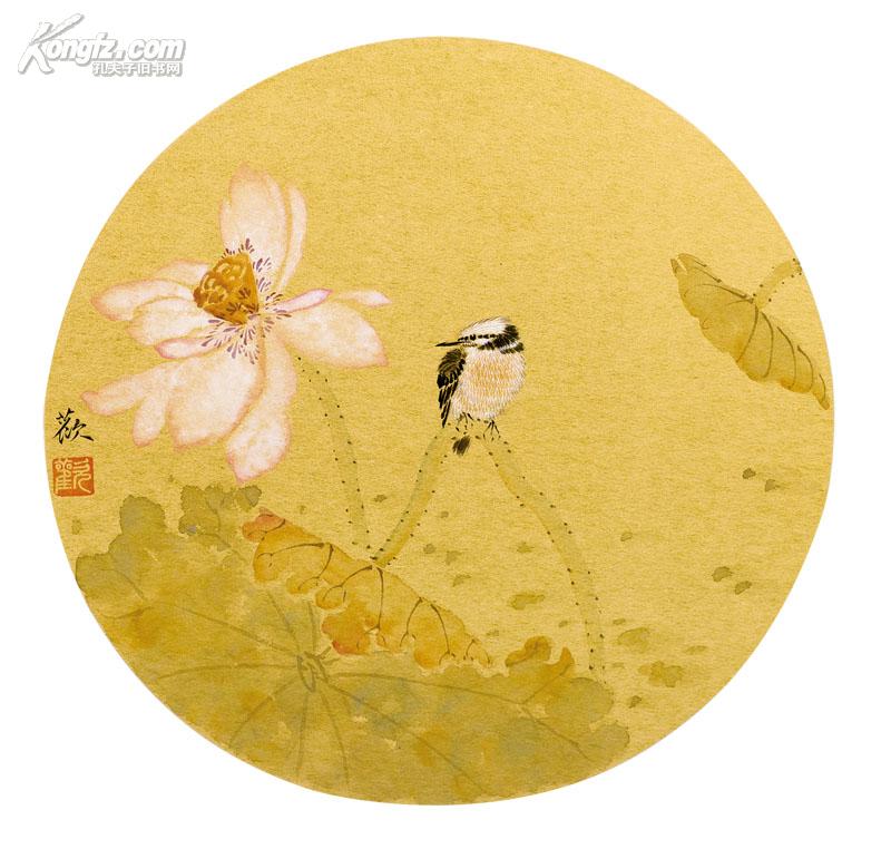 中国书画专场 拍品详情 > 拍品大图 任欢 花鸟 滚动鼠标滚轴,图片