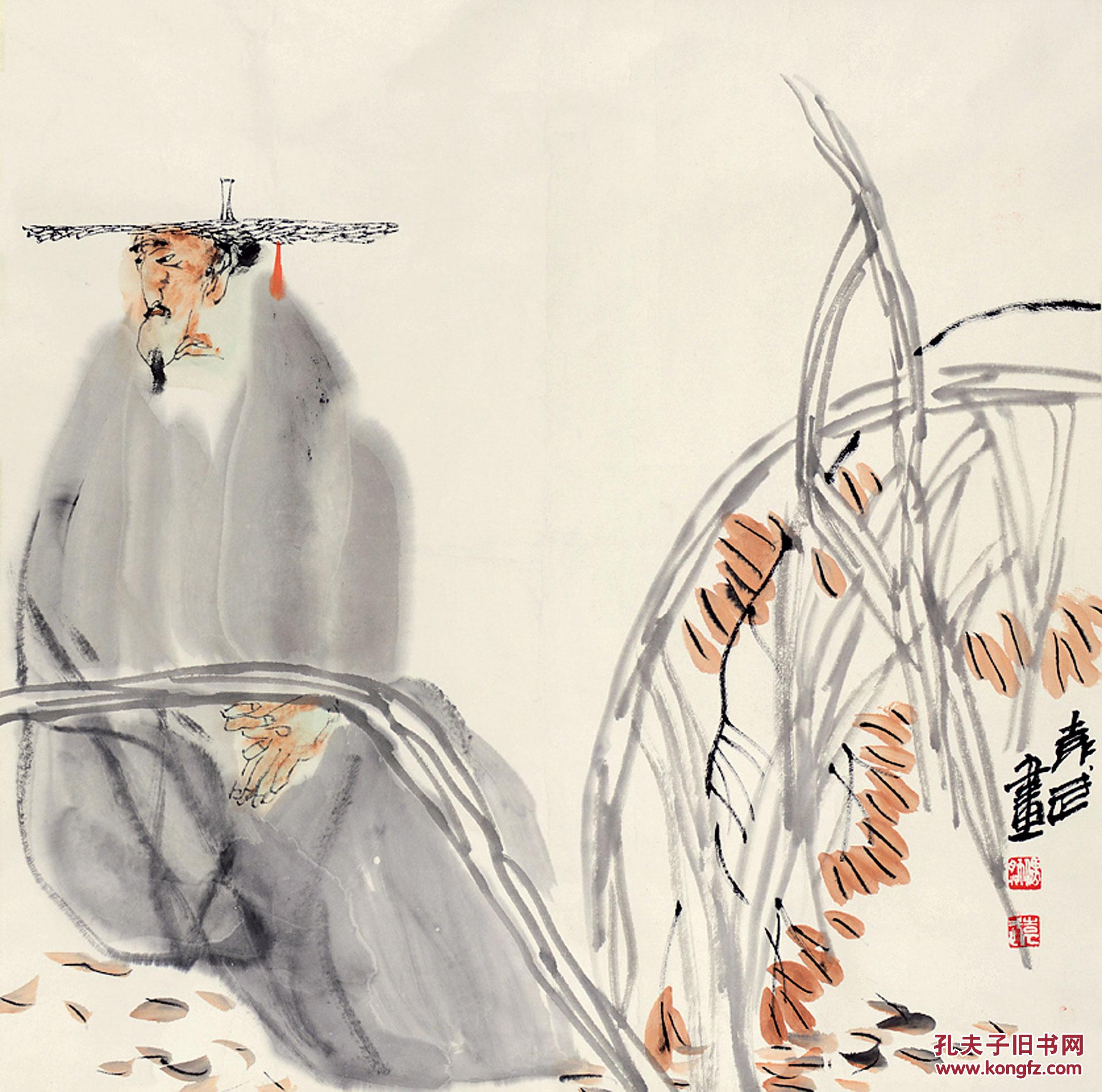 拍品详情 > 拍品大图 袁武 人物 滚动鼠标滚轴,图片即可轻松放大